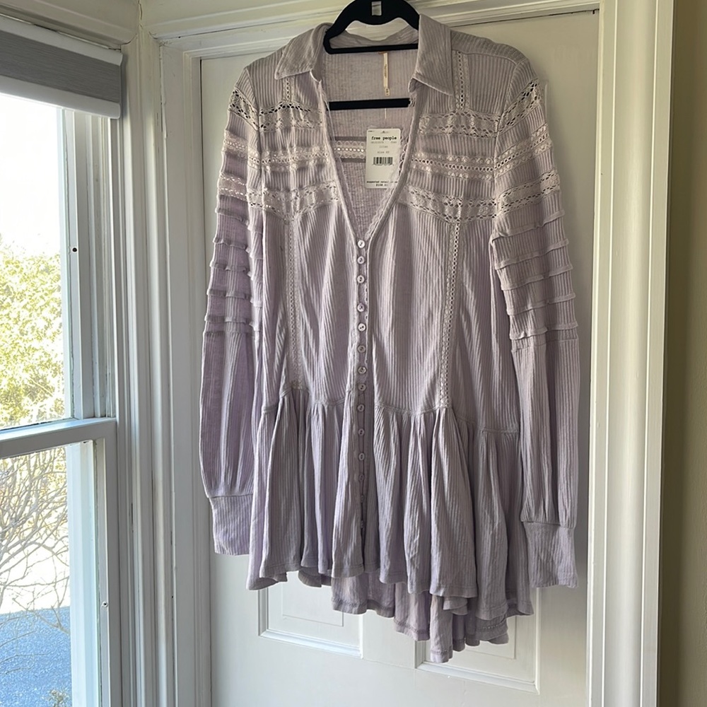 Free People button down